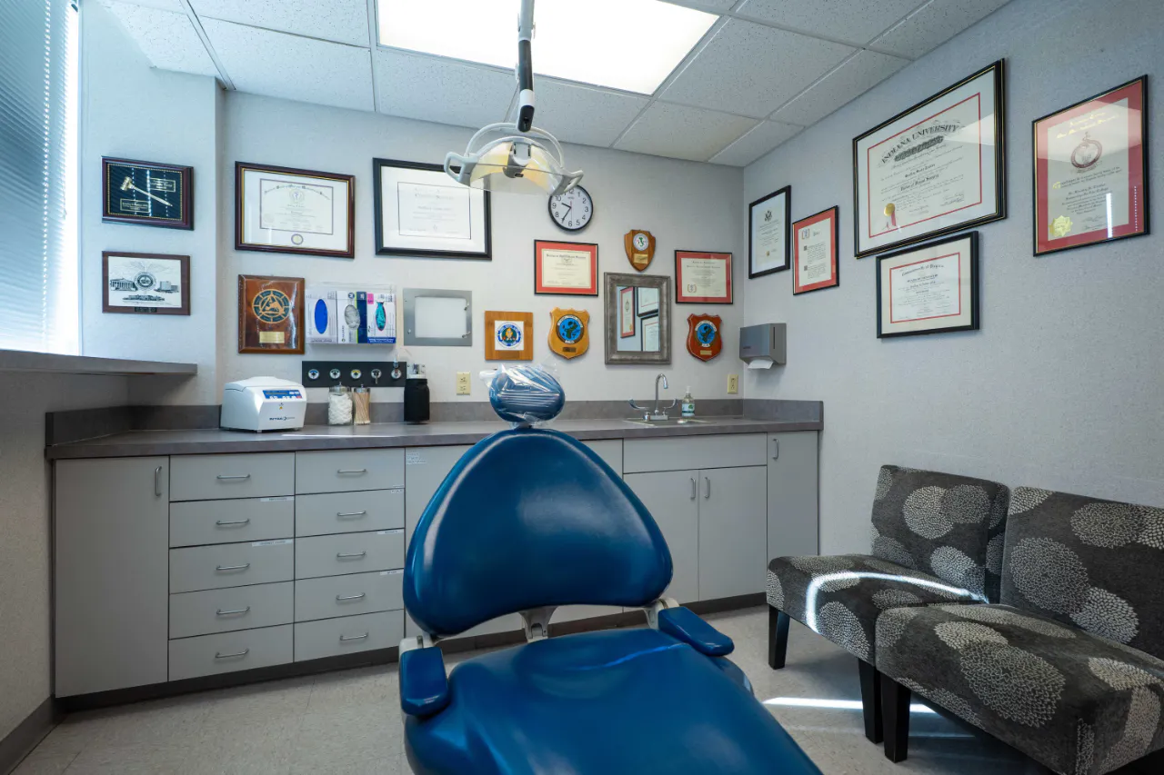 Treatment room at Hampton Oral & Facial Surgery
